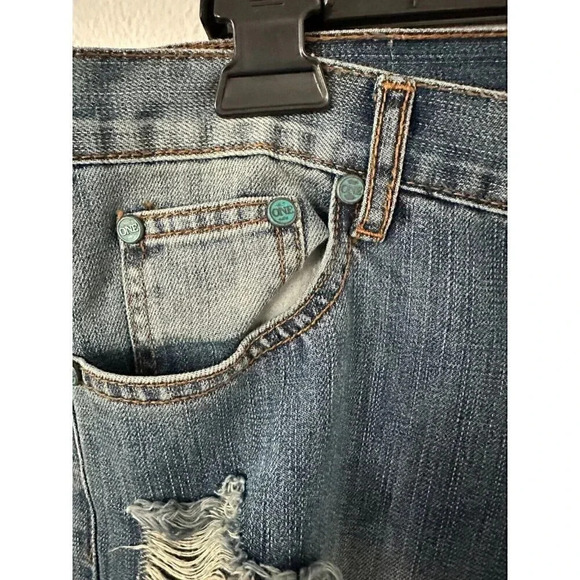 One by Teaspoon Awesome Baggies sz 27 Med Rise Low Waist Relaxed Jeans - Picture 4 of 6